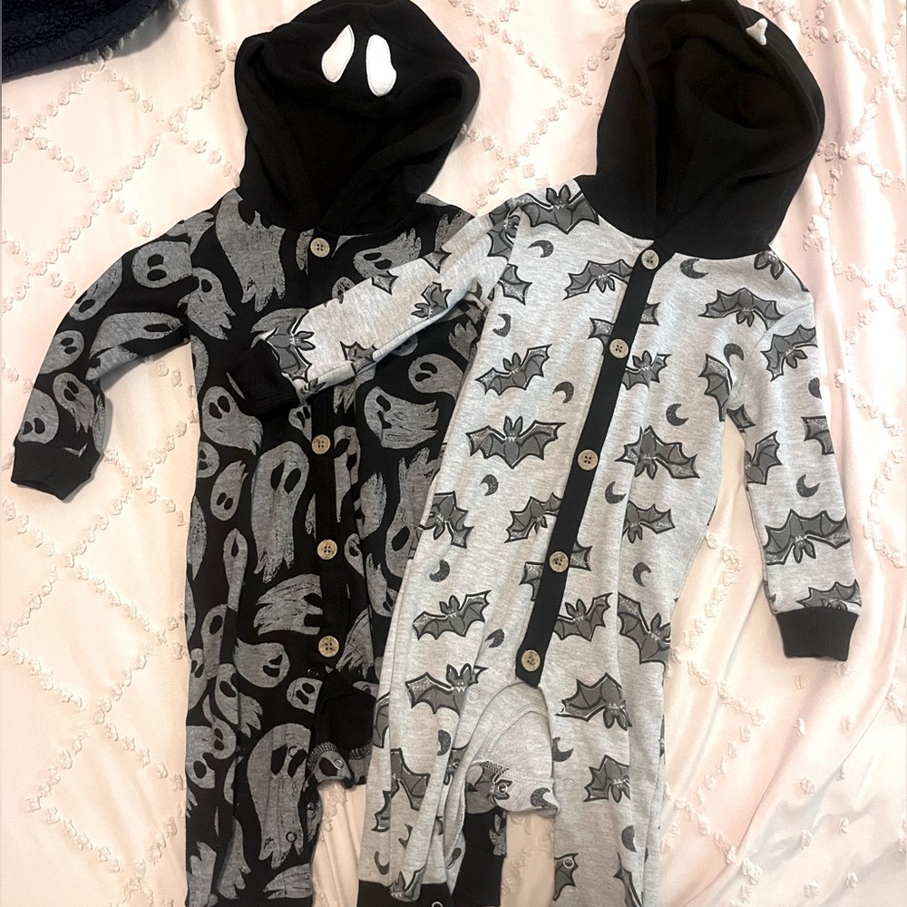 Halloween one pieces 12 months